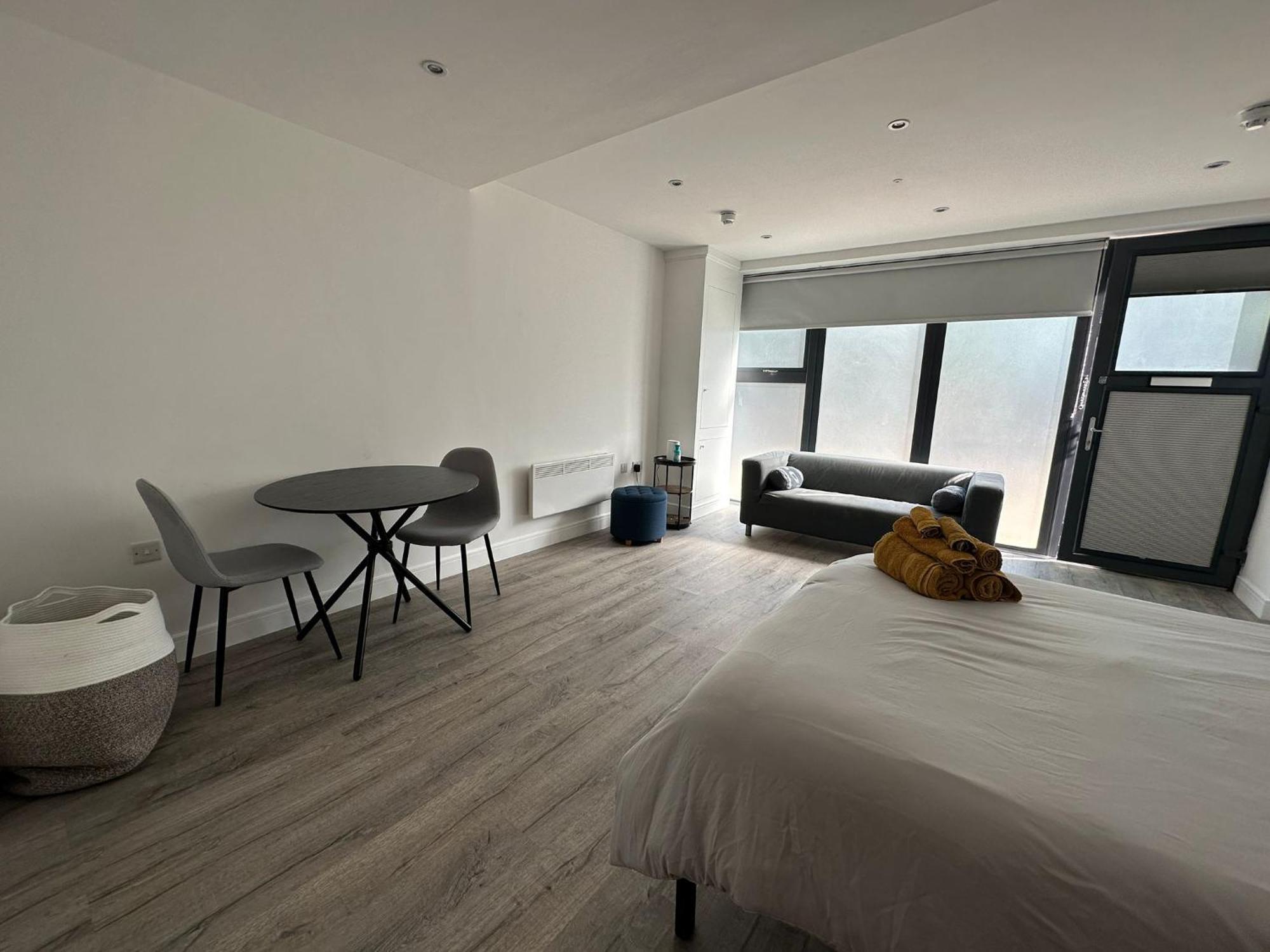 Modern Studio Flat Near Highbury & Islington Station London Exteriör bild